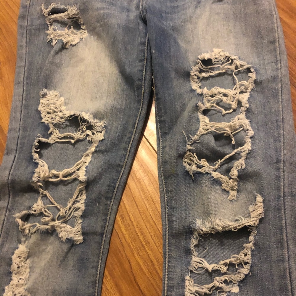 ripped jeans